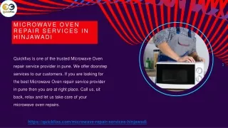 Microwave Oven repair services in hinjawadi