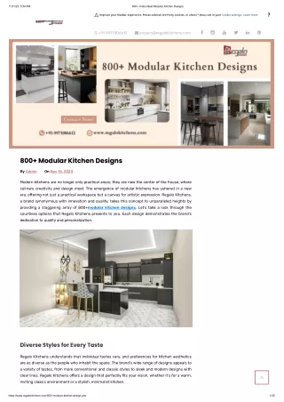 800  India’s Best Modular Kitchen Designs