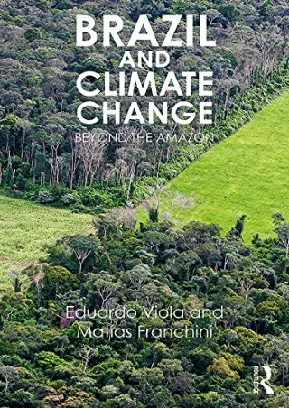 PDF/READ  Brazil and Climate Change: Beyond the Amazon