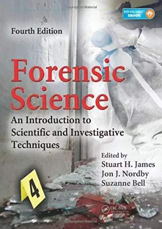 [PDF READ ONLINE]  Forensic Science: An Introduction to Scientific and Investiga