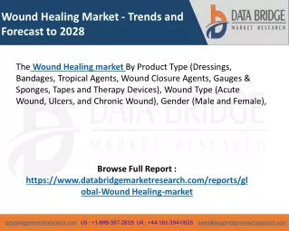 Wound Healing Market