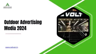 Outdoor Advertising Media 2024