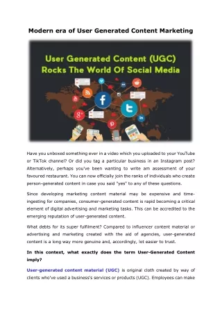 user generated content branding