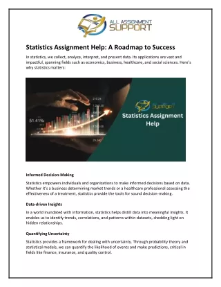 Statistics Assignment Help: A Roadmap to Success