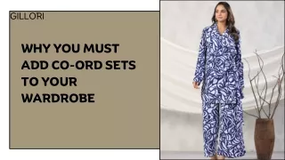 Why You Must Add Co-ord Sets To Your Wardrobe