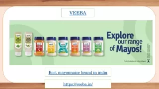Top mayonnaise brands in india
