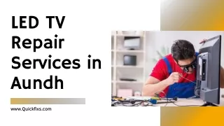 LED TV Repair Services in aundh