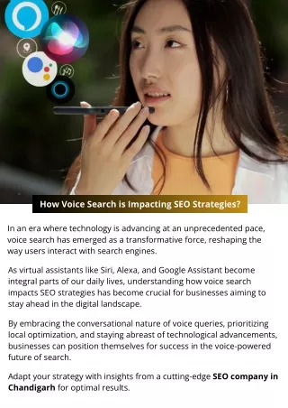 How Voice Search is Impacting SEO Strategies?