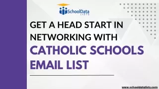 Catholic Schools Email List