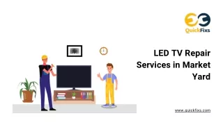 LED TV Repair Services in Market Yard