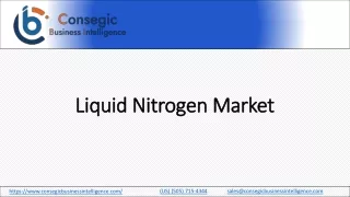 Liquid Nitrogen Market Share, Research Report Challenges , Mergers