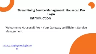 Housecall Pro Login  Access Your Account for Efficient Business Management