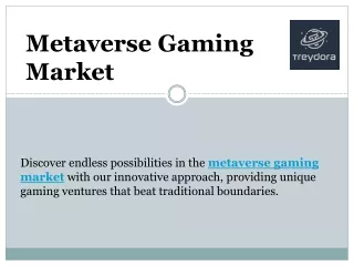 Metaverse Gaming Market