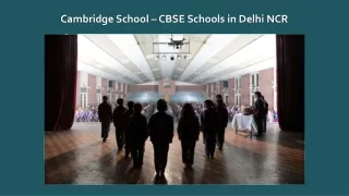 CBSE Schools in Delhi NCR