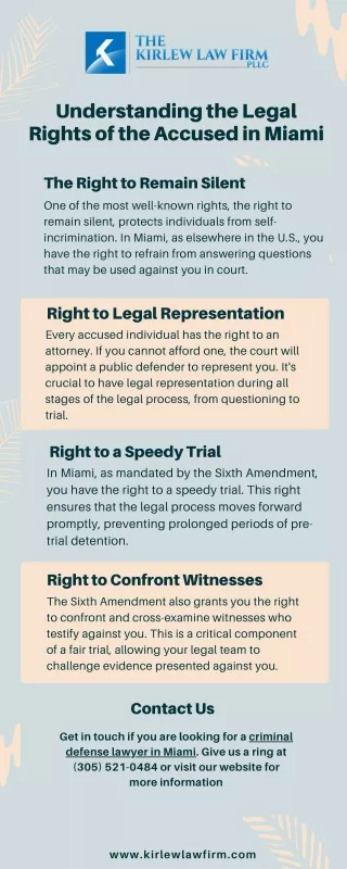 Understanding the Legal Rights of the Accused in Miami