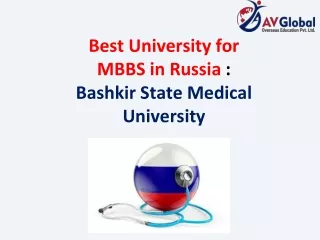 Best University for  MBBS in Russia - Bashkir State Medical University