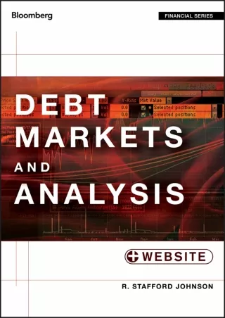 [READ DOWNLOAD] Debt Markets and Analysis,   Website