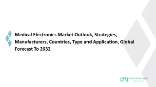 Medical Electronics Market