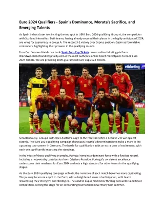 22n-Spain's Dominance^J Morata's Sacrifice^J and Emerging Talents