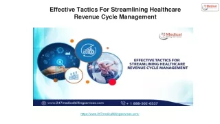 Effective Tactics For Streamlining Healthcare Revenue Cycle Management