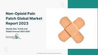 Non-Opioid Pain Patch Global Market Report 2023