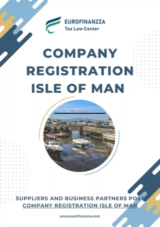 Company Registration Isle of Man