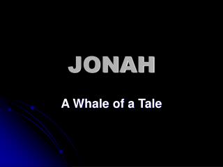 JONAH