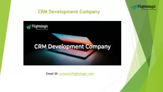 CRM Development Company