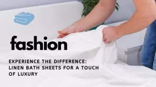 Linen Perfection: Bath Sheets That Redefine Comfort