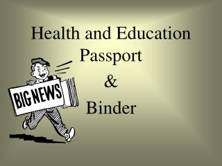 Health and Education Passport