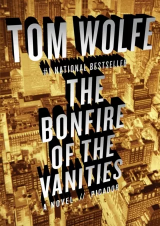 DOWNLOAD/PDF The Bonfire of the Vanities