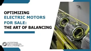 electric motor sales