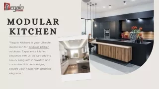 Modular Kitchen | Regalo Kitchens