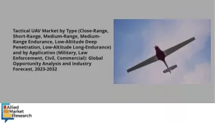 Tactical UAV Market PDF