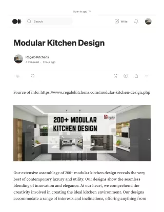 200  Modular kitchen Design