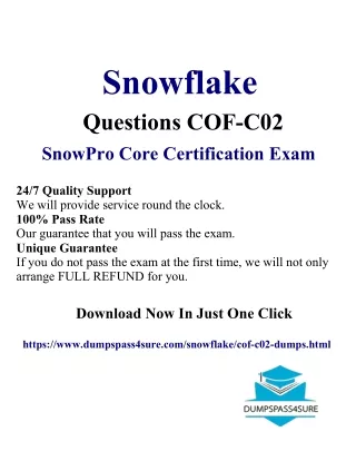 Shine in COF-C02 Exam with DumpsPass4Sure: 20% Black Friday Sparkle!