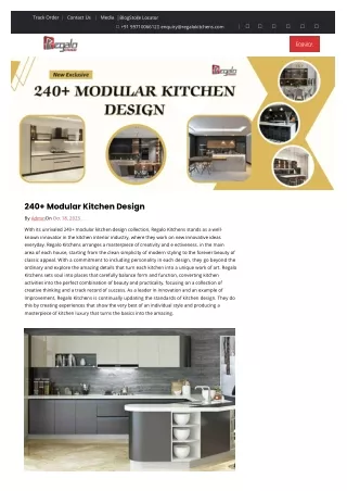 240  Modular Kitchen Design