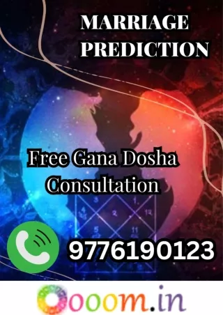 Marriage Prediction_ Free Gana Dosha consultation