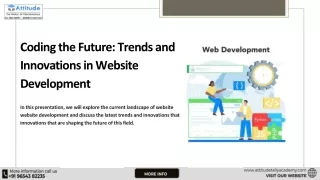 Coding the Future: Trends and Innovations in Website Development