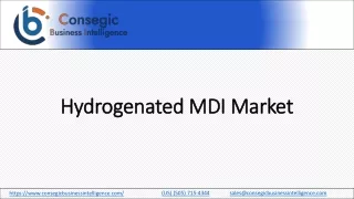 Hydrogenated MDI Market Share, Growth Factors, Competitive Landscape