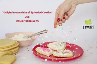 SPRINKLES MANUFACTURER | KEMRY | HSJ INDUSTRIES