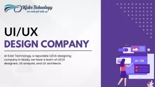 UI UX Design Company  Kickr technology
