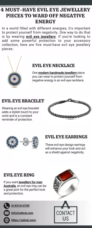 4 Must-Have Evil Eye Jewellery Pieces to Ward off Negative Energy