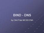 BIND - DNS