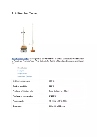 Acid Number Tester (16)