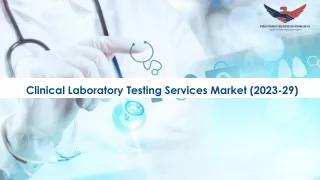 Clinical Laboratory Testing Services Market Trends Forecast 2023