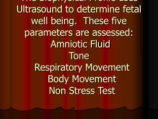 Physical Assessment