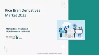 Rice Bran Derivatives