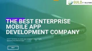 Enterprise Mobile Apps Development Company The Ultimate Customer Engagement Tool