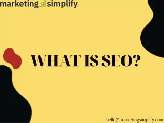 What is seo